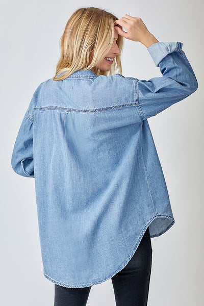 Relaxed Fit Denim Shirt