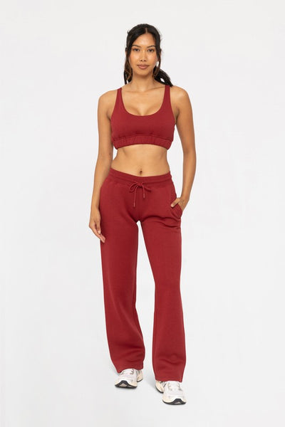 Red Velvet Sweatpants