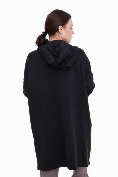 Fleece Lined Longline Cardigan