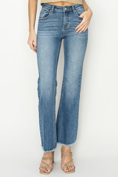 Mid Rise Bootcut Jeans