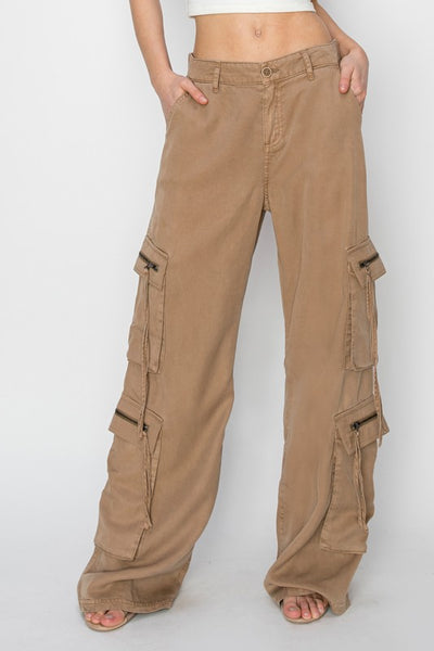 Tencel Cargo Pants