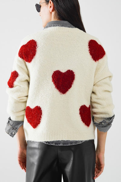 The Red Heart Sweater