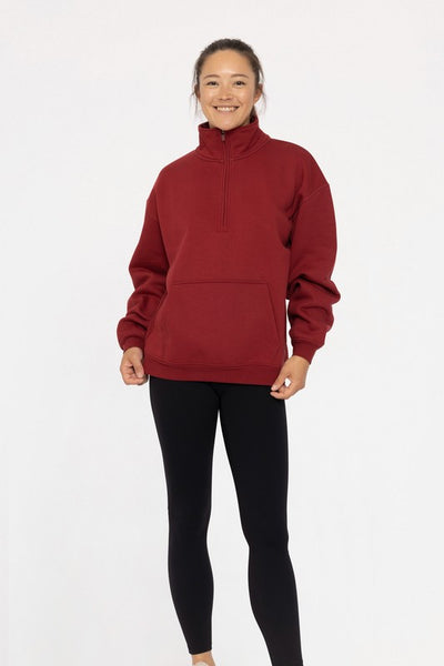 Red Velvet Pullover