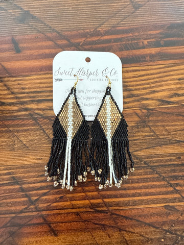 Beaded Classic Earrings