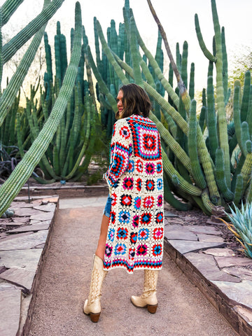 Festival Crochet Cardigan