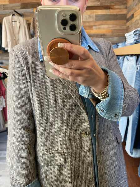 Herringbone Blazer