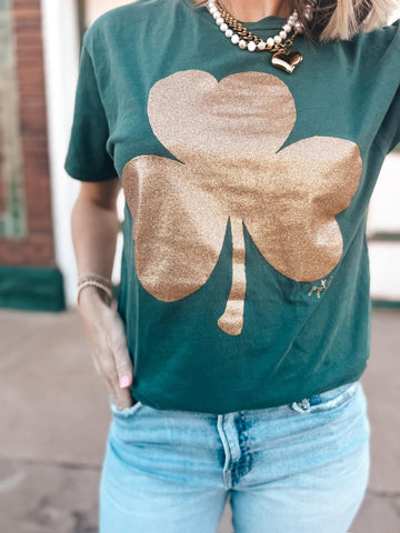 Golden Shamrock Tee