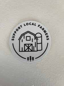 Support Farmers Sticker