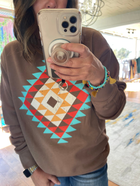 Fall Aztec Sweatshirt