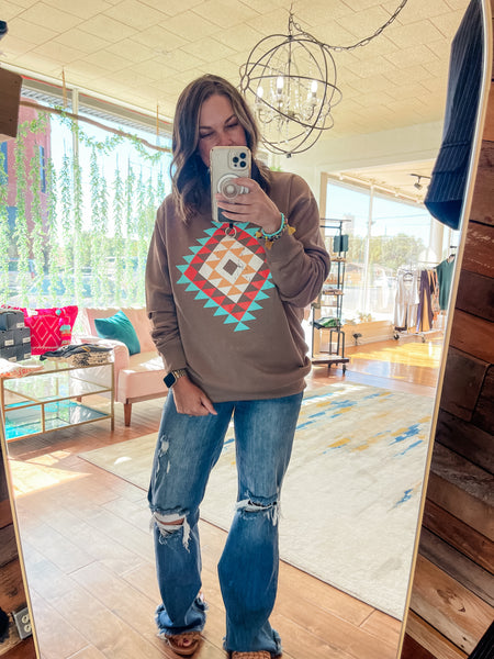 Fall Aztec Sweatshirt